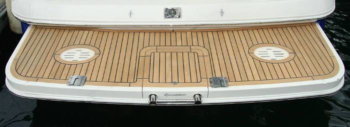 Teak decking example one