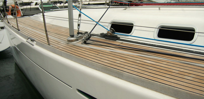 Teak decking example two